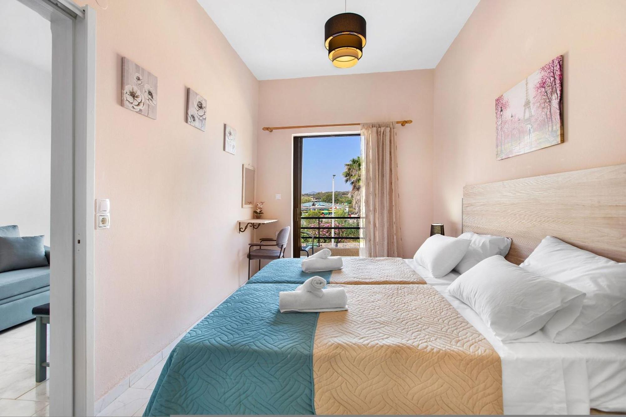 Sun Beach Apartments In Chania 09 11 Экстерьер фото