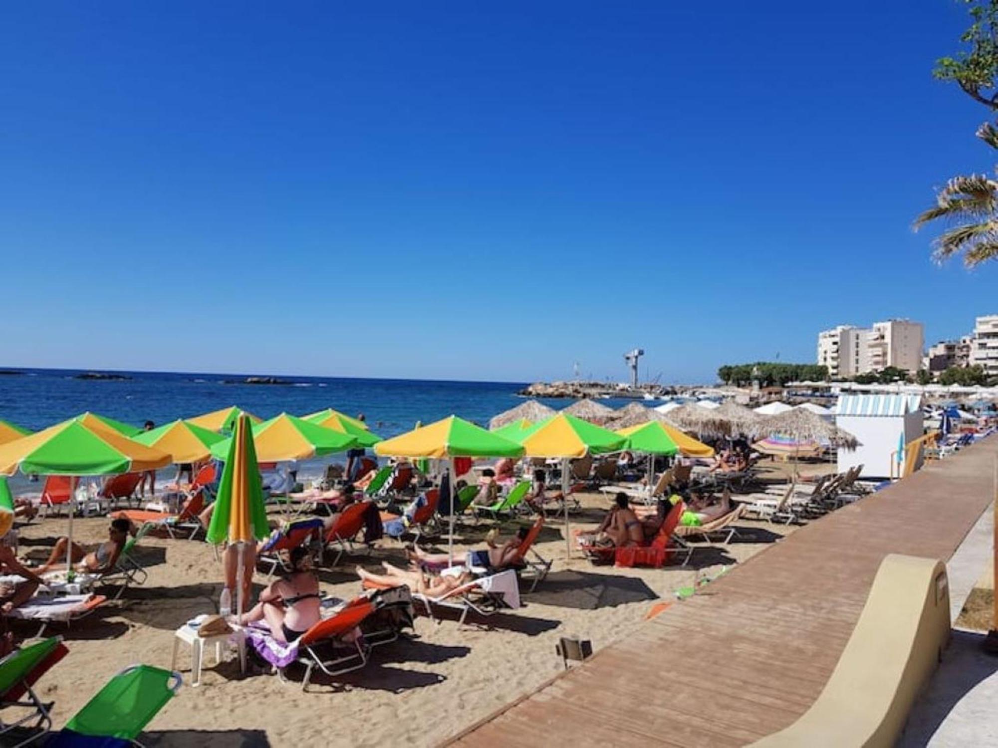 Sun Beach Apartments In Chania 09 11 Экстерьер фото